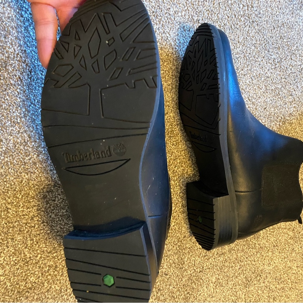 Timberland Women’s Black  Leather Boots - Picture 2 of 6